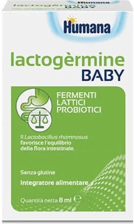 HUMANA Lactogermine Baby Integratore Alimentare In Gocce 7,5 Ml