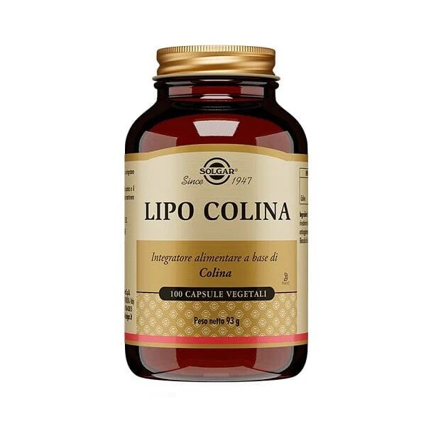 SOLGAR Lipo Colina 100 Capsule Vegetali