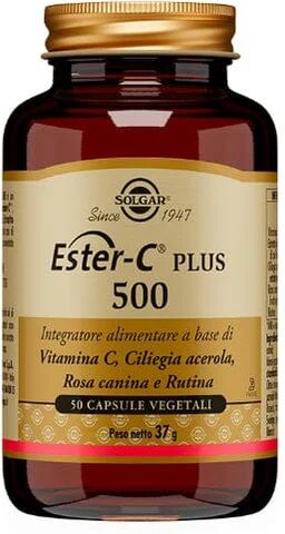 SOLGAR Ester C Plus 500 50 Capsule Vegetali