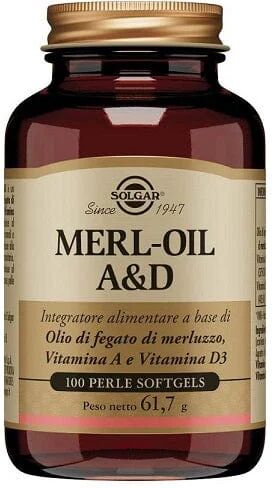 SOLGAR Merl Oil A&D 100 Perle Softgels