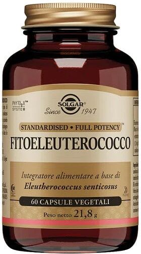 SOLGAR Fitoeleuterococco 60 Capsule Vegetali