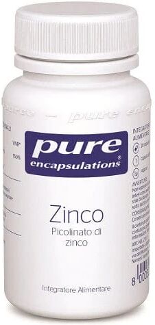 Pure Zinco Picolinato Di Zinco 30 Capsule