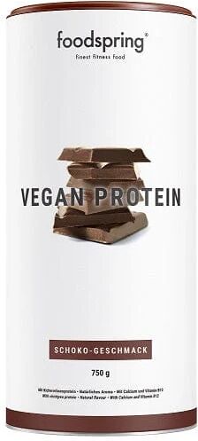 FOODSPRING Vegan Protein Cioccolato Barattolo Da 750 g