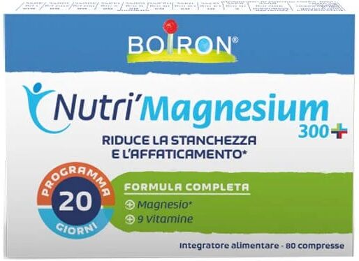 BOIRON Nutri'magnesium 300+ Integratore 80 Compresse