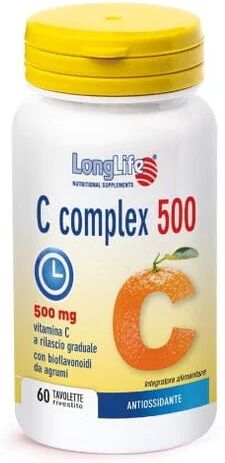 LONGLIFE C Complex 500 Integratore Alimentare 60 Tavolette