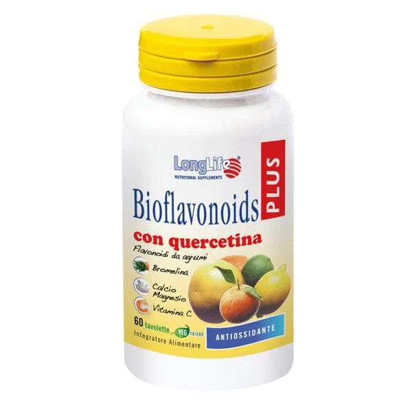 LONGLIFE Bioflavonoids Plus Con Quercetina Integratore 60 Tavolette