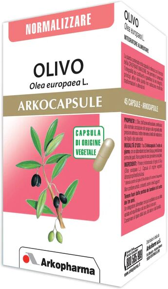 ARKOPHARMA Arkocapsule Olivo Integratore Alimentare 45 Capsule