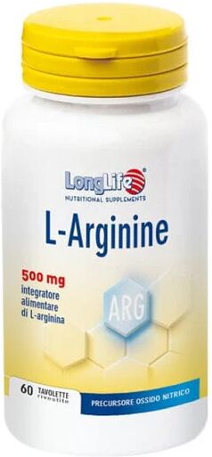 LONGLIFE L-arginine 60 Tavolette