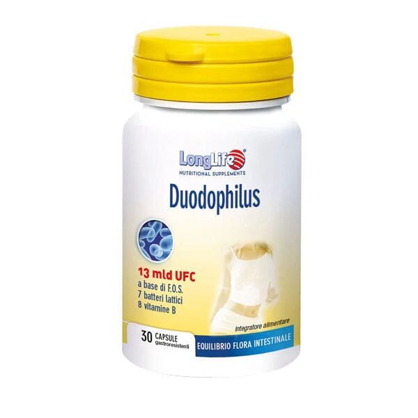 LONGLIFE Duodophilus Integratore Alimentare 30 Capsule