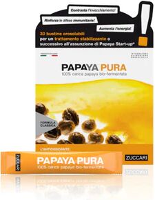 ZUCCARI Papaya Pura 30 Bustine Da 3 g