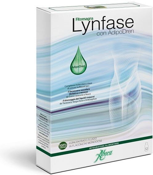 ABOCA Fitomagra Lynfase Concentrato Dren 12 Flaconi