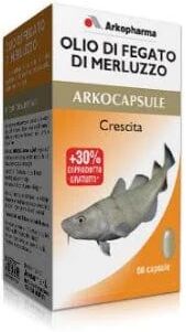 ARKOPHARMA Arkocapsule Olio Fegato Di Merluzzo 60 Capsule