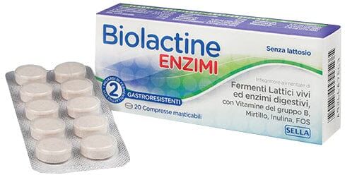 SELLA Biolactine Enzimi 20 Compresse