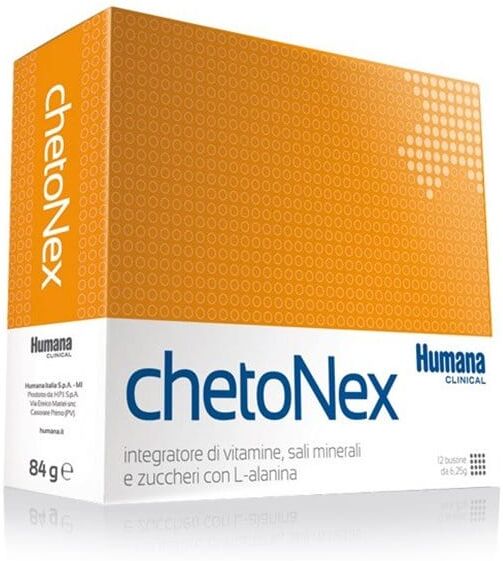 HUMANA Chetonex Integratore Alimentare 14 Bustine