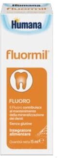 HUMANA Fluormil Integratore Alimentare Gocce 15 Ml