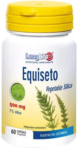 LONGLIFE Equiseto Integratore Alimentare 450 Mg 60 Capsule