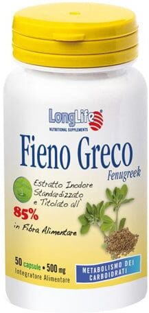 LONGLIFE Fieno Greco Integratore Alimentare 450 Mg 60 Capsule