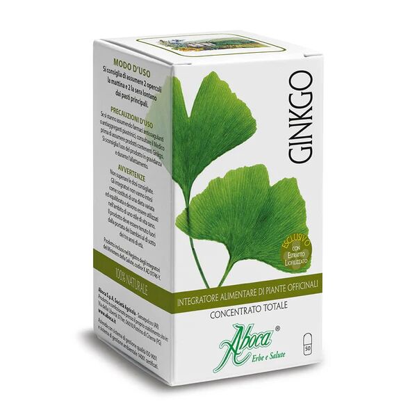 ABOCA Monoconcentrati Ginkgo Concentrato Totale 50 Opercoli