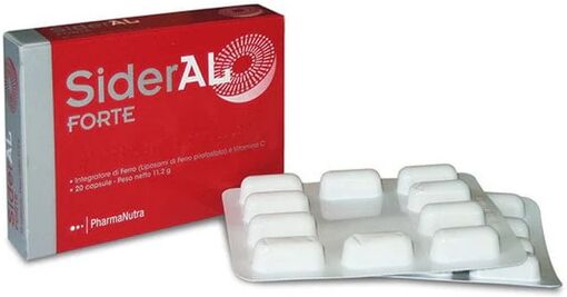 SIDERAL Forte Integratore Alimentare 20 Capsule