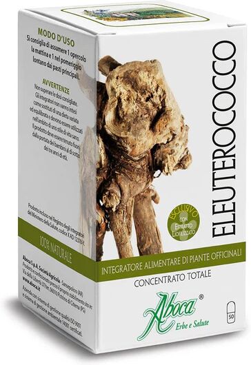 ABOCA Monoconcentrati Eleuterococco Concentrato Totale 50 Opercoli