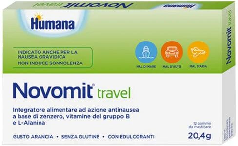 HUMANA Novomit Travel 12 Gomme Da Masticare