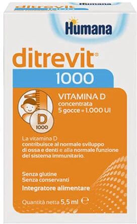 HUMANA Ditrevit 1000 Gocce 5,5 Ml