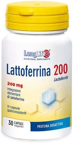 LONGLIFE Lattoferrina 200 Flacone Da 30 Capsule