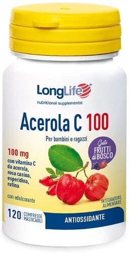 LONGLIFE Acerola C100 Frutti Di Bosco 120 Compresse