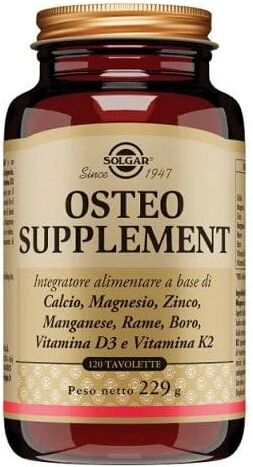 SOLGAR Osteo Supplement 120 Tavolette