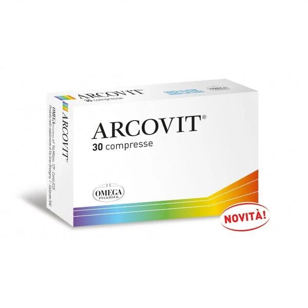 OMEGA PHARMA Arcovit Integratore Alimentare 30 Compresse