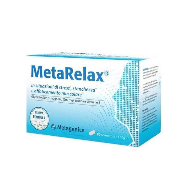 METAGENICS Metarelax New Integratore Alimentare 90 Compresse