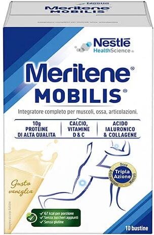 NESTLE MERITENE Mobilis Gusto Vaniglia 10 Bustine