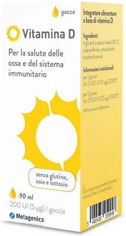 METAGENICS Vitamina D Liquido 90 Ml