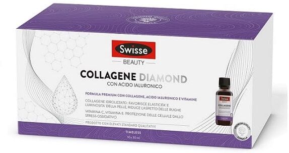 SWISSE Collagene Diamond 10 Flaconcini Da 30 Ml