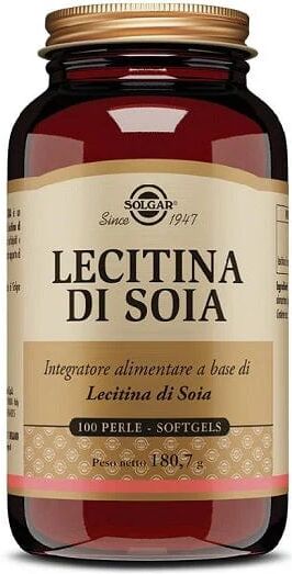 SOLGAR Lecitina Di Soia 100 Perle Softgels