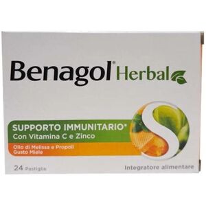 BENAGOL 24 Pastiglie Herbal Miele