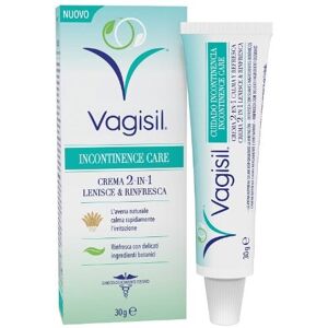 VAGISIL Incontinence Care Crema 2-in-1 Lenisce e Rinfresca 30 g