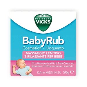 VICKS Babyrub Unguento Lenitivo 50 g
