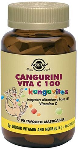 SOLGAR Cangurini Vitamina C 100 Compresse Masticabili