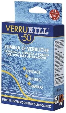 VERRUKILL -50° Spray Elimna Le Verruche 50 Ml