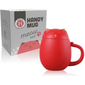 HIMALAYA Handy Mug Infusiera Meow Rossa Con Filtro 380 Ml