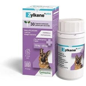 VETOQUINOL Zylkene Plus Cani 15-60 Kg 30 Capsule