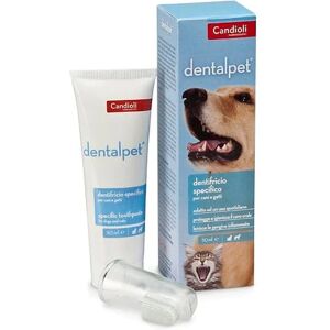 CANDIOLI Dentalpet Dentifricio Cane Gatto 50 Ml