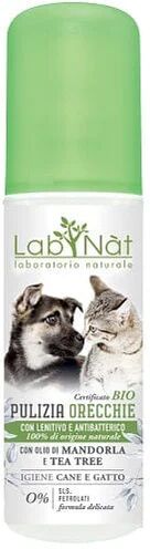 LABNAT Lozione Bio Orecchie Cane e Gatto