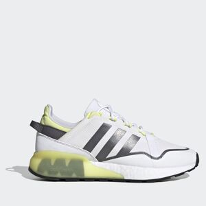 Adidas Scarpe Uomo Sneakers linea ZX 2K Boost Pure colore Bianco Grigio e Giallo-40-2/3