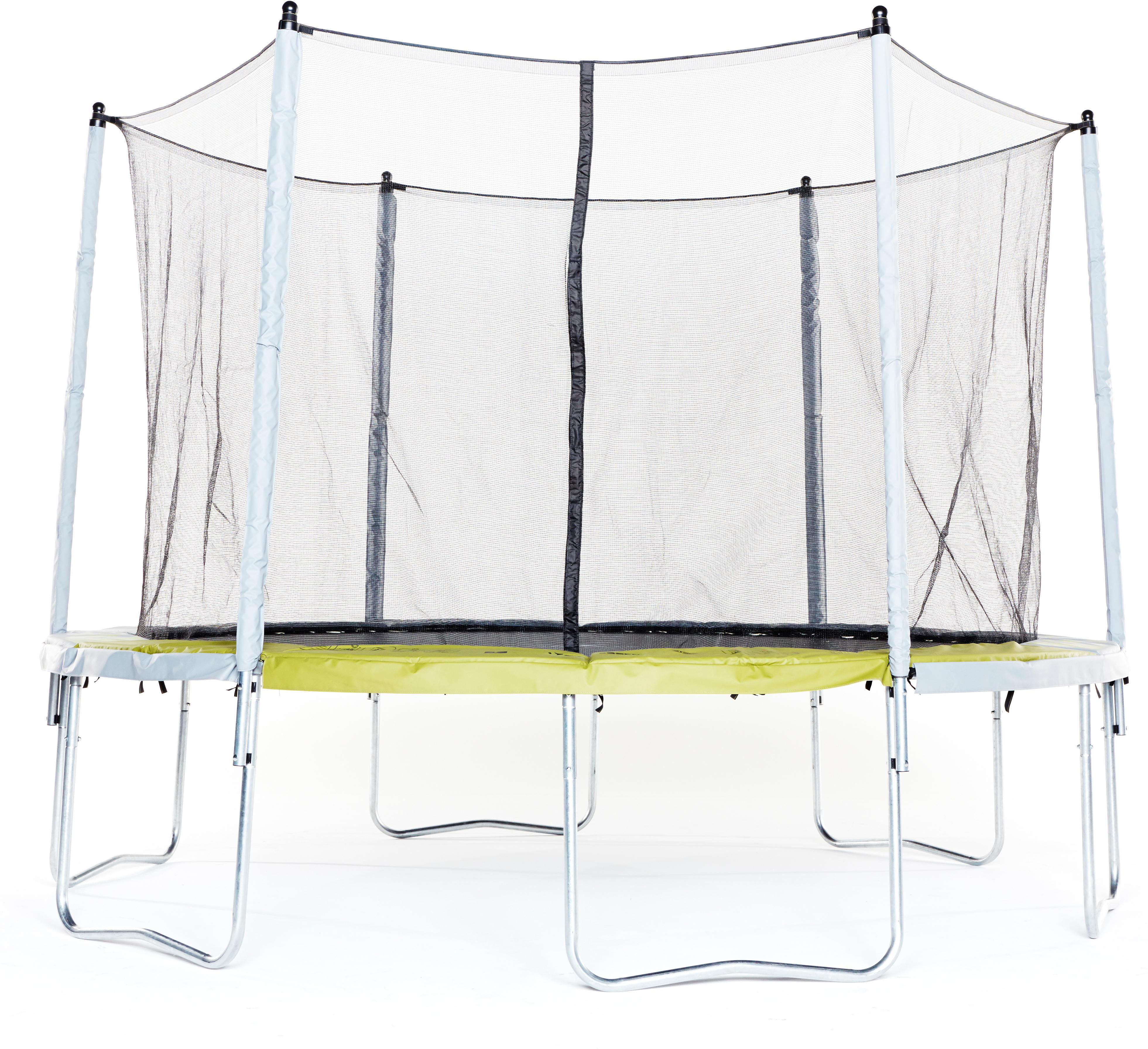 Domyos Trampolino ESSENTIAL 365 verde + rete di protezione Domyos Trampolino ESSENTIAL 365 verde + rete di protezione