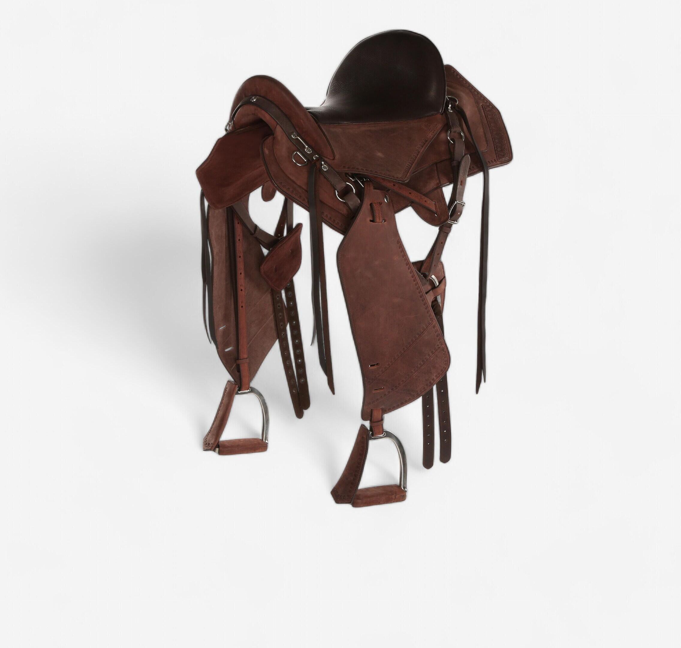 FOUGANZA Sella equitazione trekking ESCAPE cavallo marrone FOUGANZA Sella equitazione trekking ESCAPE cavallo marrone