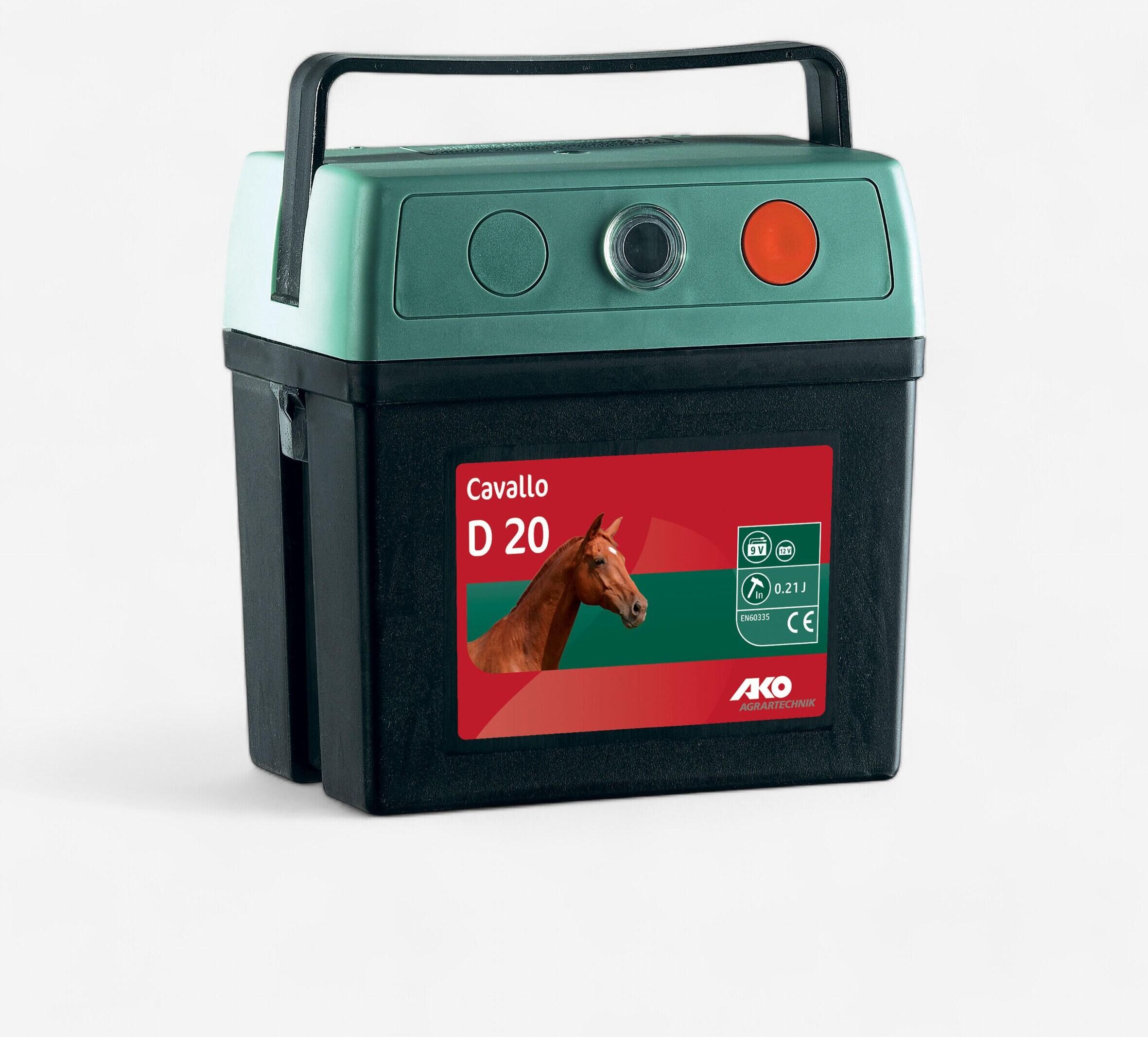 AKO Elettrificatore recinzione equitazione CAVALO pila 9V AKO Elettrificatore recinzione equitazione CAVALO pila 9V