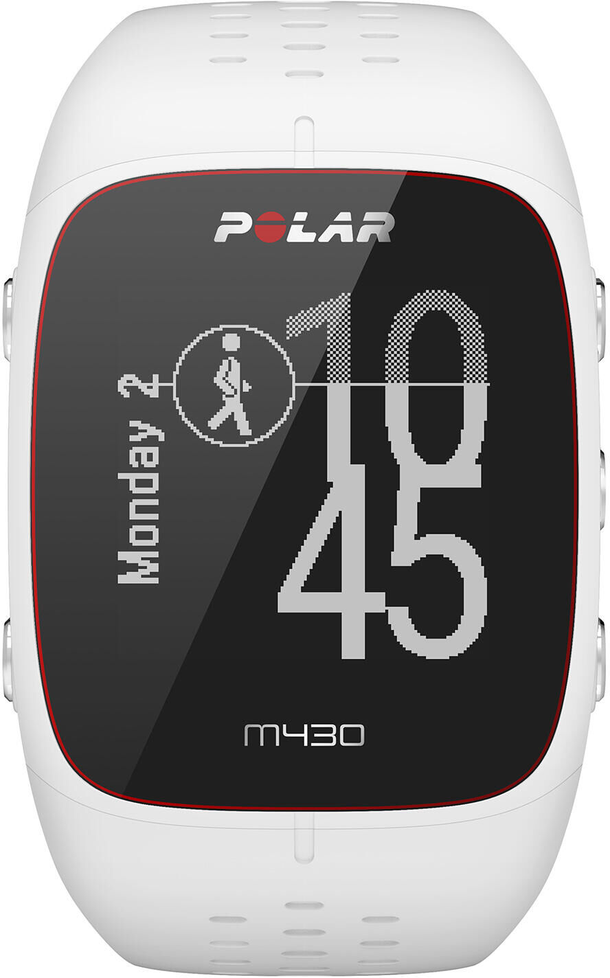 Polar Orologio gps running M430 cardio al polso bianco