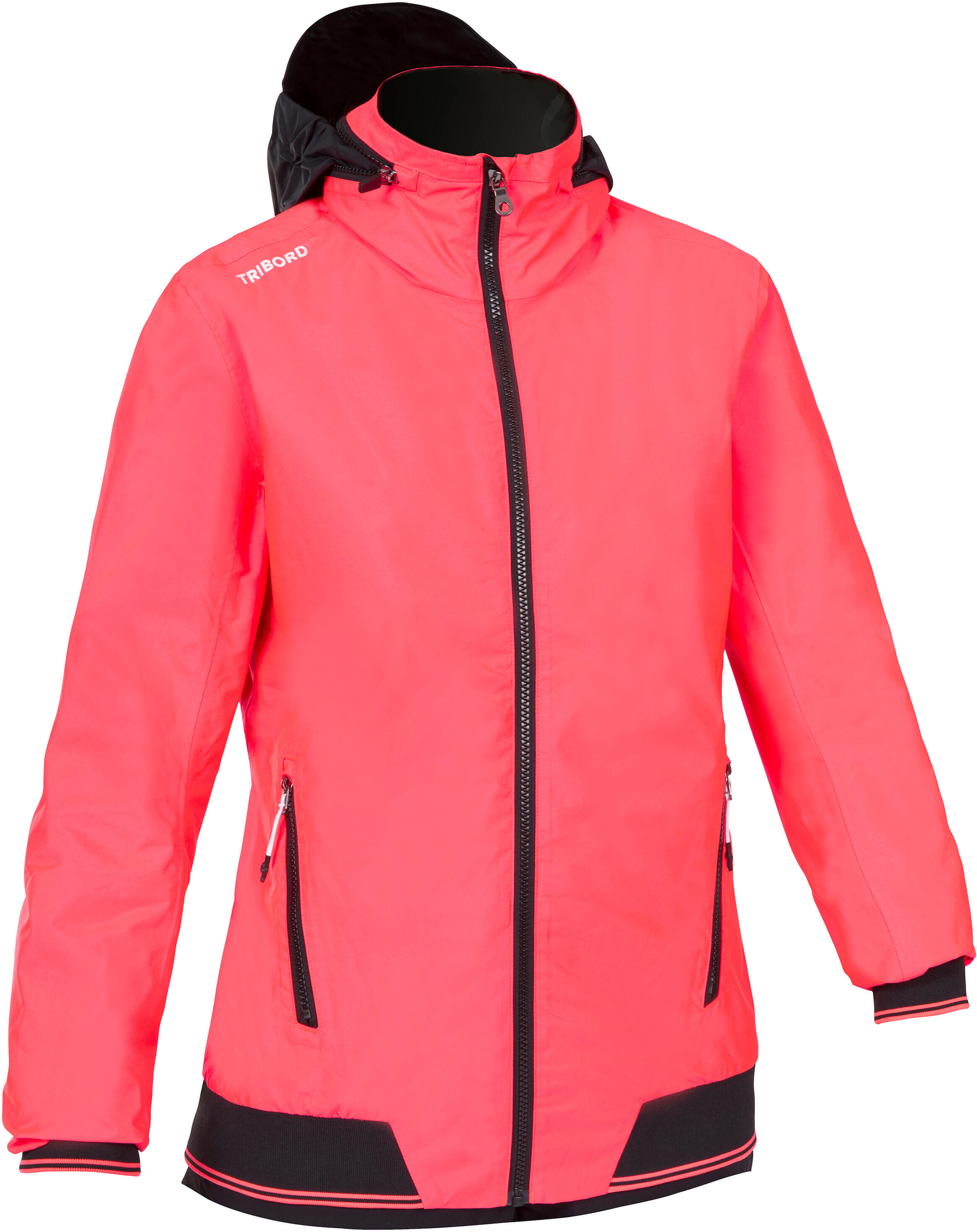 TRIBORD Giacca vela donna SAILING 100 rosa fluo